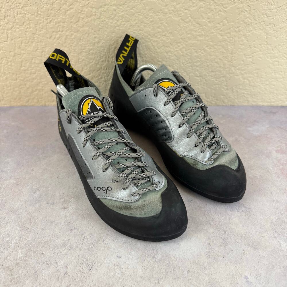 La Sportiva Nago Vibram Xsedge Lace Italy Climbing Shoes 38 Womens 7 Mens 6